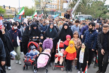  راهپیمایی روز قدس در همدان