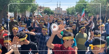 فیلم| پیام دهه نودی ها  یزدی در روز قدس به حاج قاسم