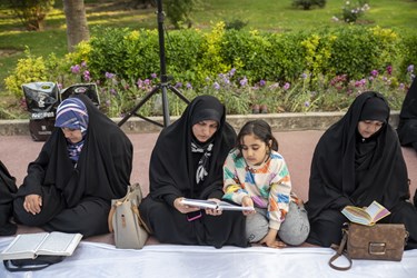 جزء خوانی خیابانی قرآن کریم در گرگان