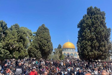 اقامه نماز جماعت در مسجدالاقصی