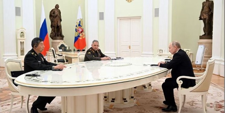 تمجید پوتین از روابط و همکاری‌های نظامی روسیه و چین