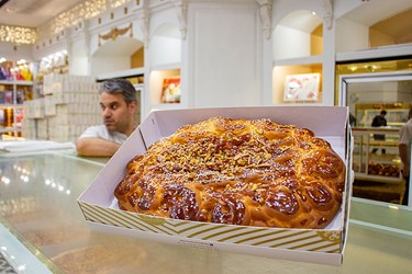 پخت نان رمضان تبریزی