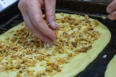 پخت نان رمضان تبریزی