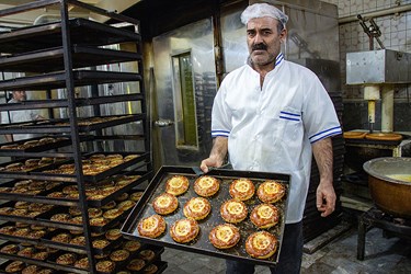 پخت نان رمضان تبریزی
