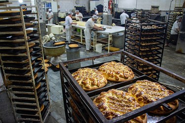 پخت نان رمضان تبریزی