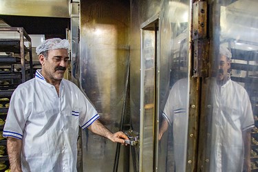 پخت نان رمضان تبریزی