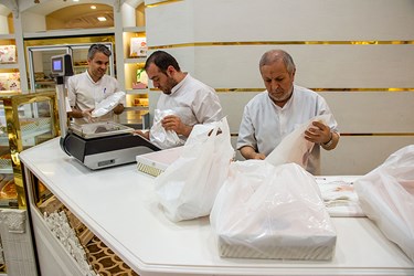 پخت نان رمضان تبریزی