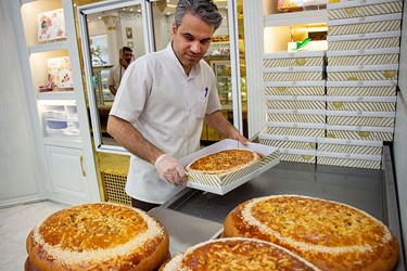 پخت نان رمضان تبریزی