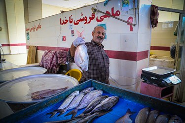 بازار ماهی فروشان جنوب در آستانه عید فطر