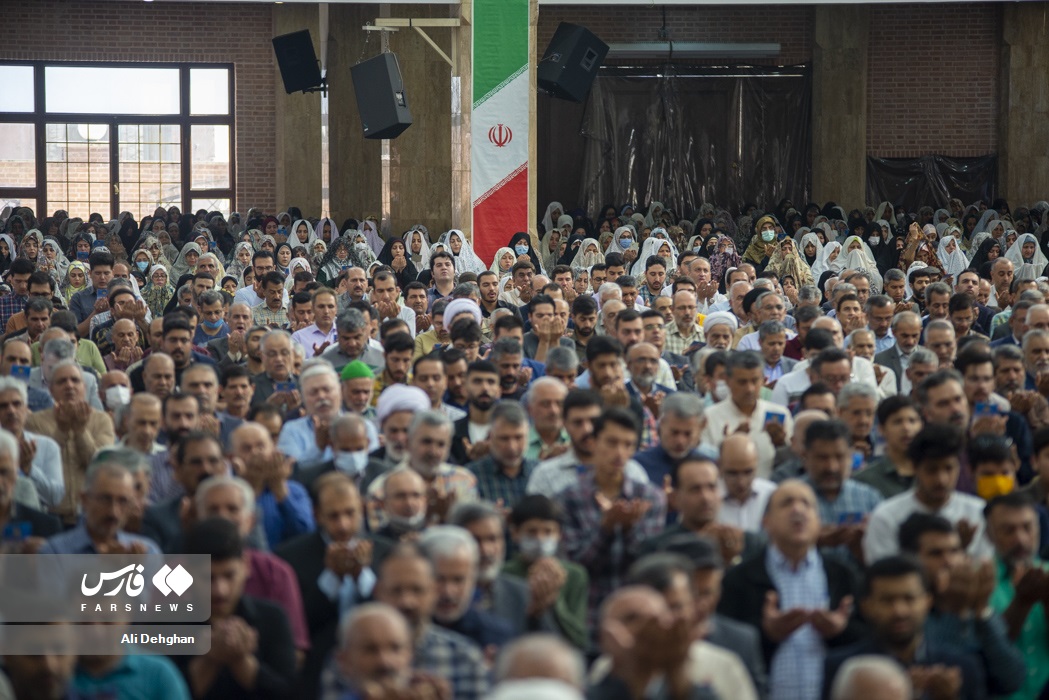 نماز عید فطر در گرگان 