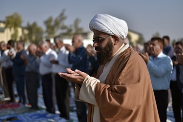 برگزاری نماز عید فطر در زرین دشت 
