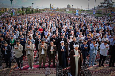 نماز «عید سعید فطر» در حرم خضرت عبدالعظیم(ع)