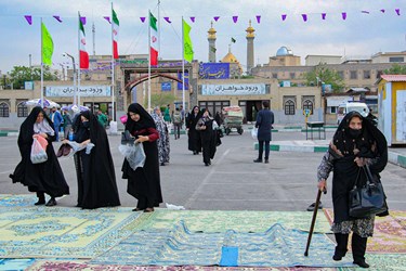 نماز «عید سعید فطر» در حرم خضرت عبدالعظیم(ع)