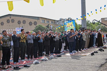 نماز «عید سعید فطر» در حرم خضرت عبدالعظیم(ع)