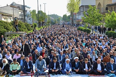 نماز «عید سعید فطر» در گیلان 