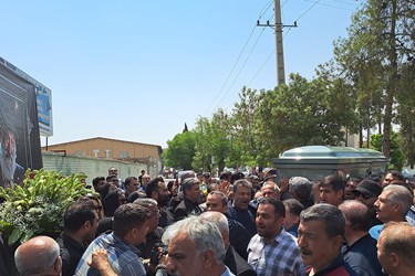 تشییع و خاکسپاری پهلوان «خلیل عقاب» در شیراز