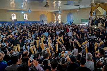 تشییع و خاکسپاری پهلوان «خلیل عقاب» در شیراز