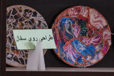هنر ظریف دست دختران دانش‌آموز آباده