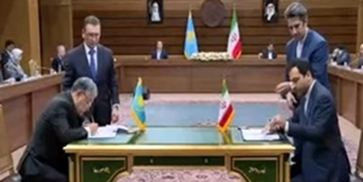تفاهم‌نامه‌های مشترک میان ایران و قزاقستان امضا شد