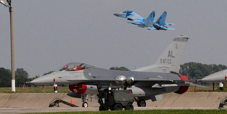 جت‌های «اف-16» ارسالی به اوکراین در تیررس موشک‌های روسیه هستند