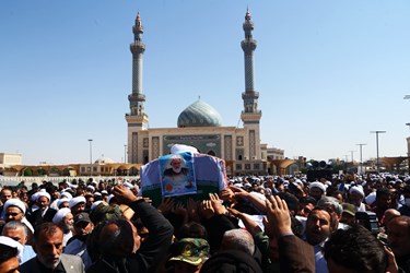 تشییع آیت الله سلیمانی در قم