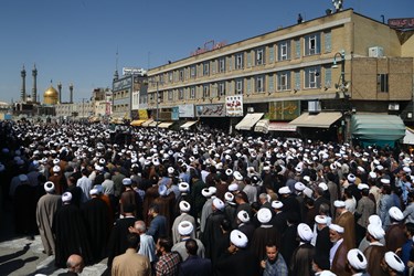 تشییع آیت الله سلیمانی در قم