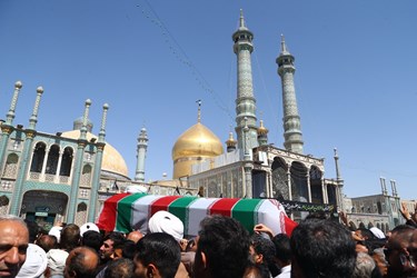 تشییع آیت الله سلیمانی در قم