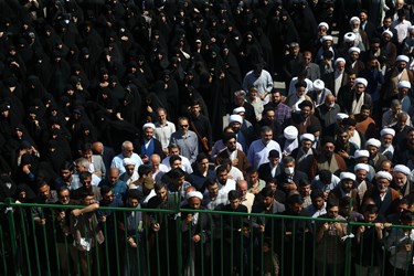 تشییع آیت الله سلیمانی در قم