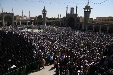 تشییع آیت الله سلیمانی در قم