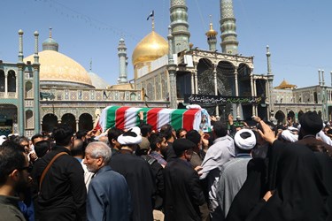 تشییع آیت الله سلیمانی در قم