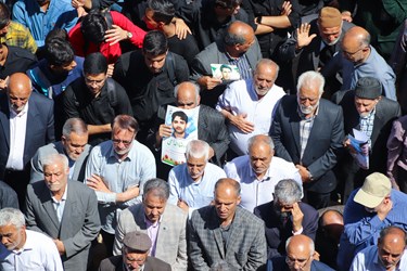 مراسم با شکوه تشییع پیکر حمید رضا الداغی در سبزوار