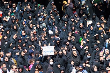 مراسم با شکوه تشییع پیکر حمید رضا الداغی در سبزوار