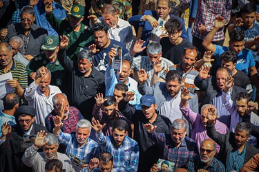 آیین تشییع پیکر شهید« الداغی» در سبزوار