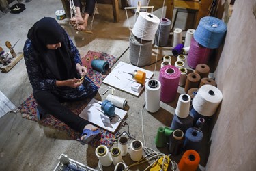 روستای «رویین» اسفراین، قطب نساجی سنتی کشور