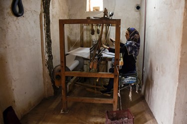 روستای «رویین» اسفراین، قطب نساجی سنتی کشور