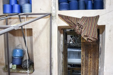 روستای «رویین» اسفراین، قطب نساجی سنتی کشور