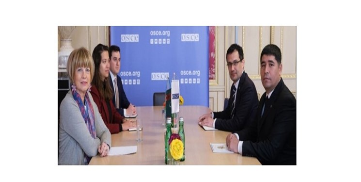 تقویت روابط محور دیدار مقامات ترکمنستان و سازمان امنیت و همکاری اروپا