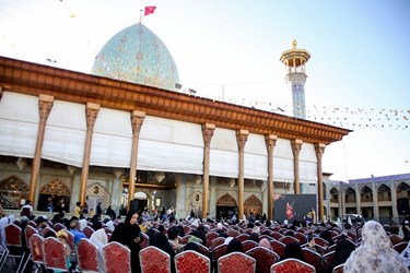آیین افتتاحیه  ششمین جشنواره ملی آواها و نواهای رضوی در شیراز 