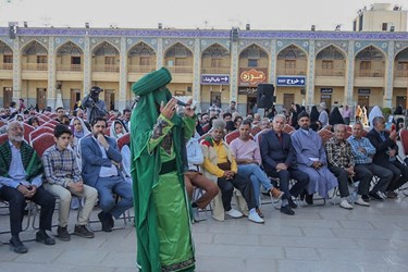 آیین افتتاحیه  ششمین جشنواره ملی آواها و نواهای رضوی در شیراز 