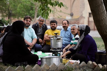 گزارش تصویری| برپایی آئین کهن «پنجاه بدر» در قزوین