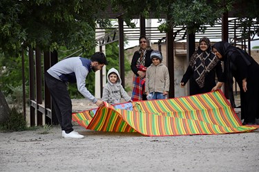 گزارش تصویری| برپایی آئین کهن «پنجاه بدر» در قزوین