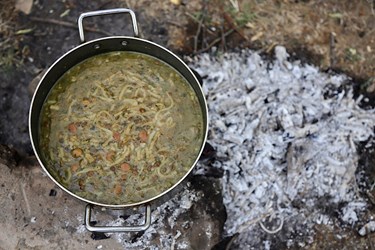 گزارش تصویری| برپایی آئین کهن «پنجاه بدر» در قزوین