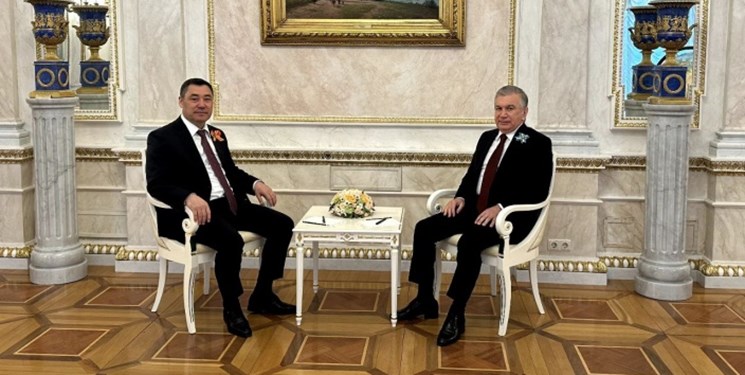 دیدار رؤسای جمهور قرقیزستان و ازبکستان در مسکو