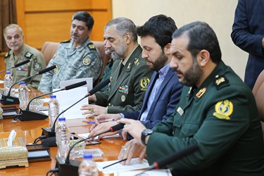 دیدار رئیس ستاد نیروهای  مسلح سوریه با وزیر دفاع
