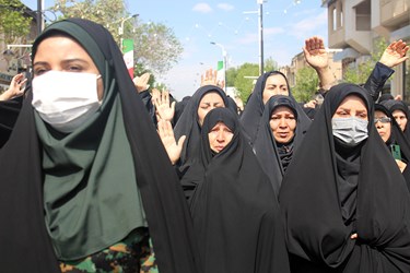 آیین تشییع پیکر شهید «مهدی هادی» در زنجان