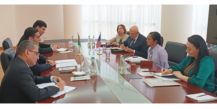 دیدار مقامات ترکمنستان و «یوساید»؛ توسعه روابط محور رایزنی