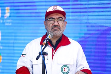 بابک محمودی سرپرست سازمان امداد و نجات جمعیت هلال احمر