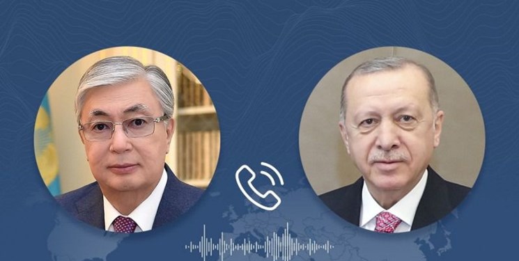 گفت‌وگوی تلفنی روسای جمهور قزاقستان و ترکیه