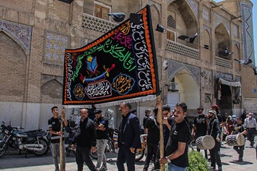 عزاداری سالروز شهادت امام صادق(ع) در شیراز