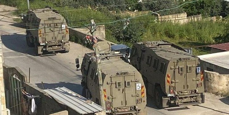 یورش نظامیان صهیونیست به اردوگاه جِنین و بازداشت یک افسر فلسطینی